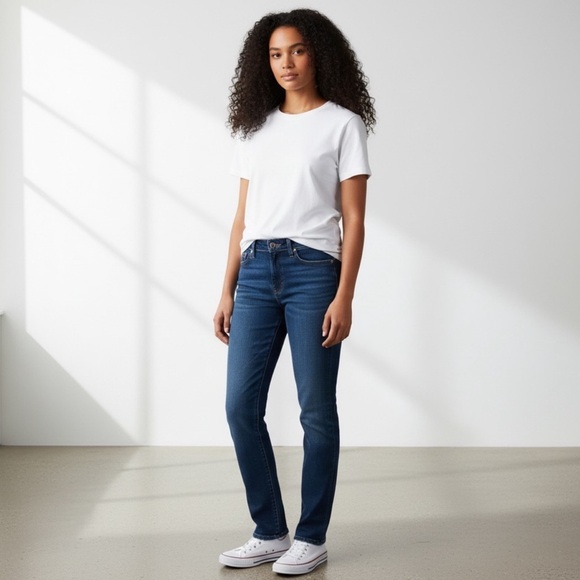 Hudson Jeans Denim - NEW Hudson Jeans Dark Blue Collin Skinny Jeans size 27